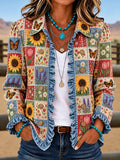Women's Patchwork Art Shirt