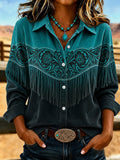 Women's Western Corduroy Shirt