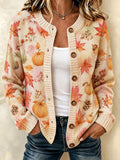 Women'S Fall Faith Print Top
