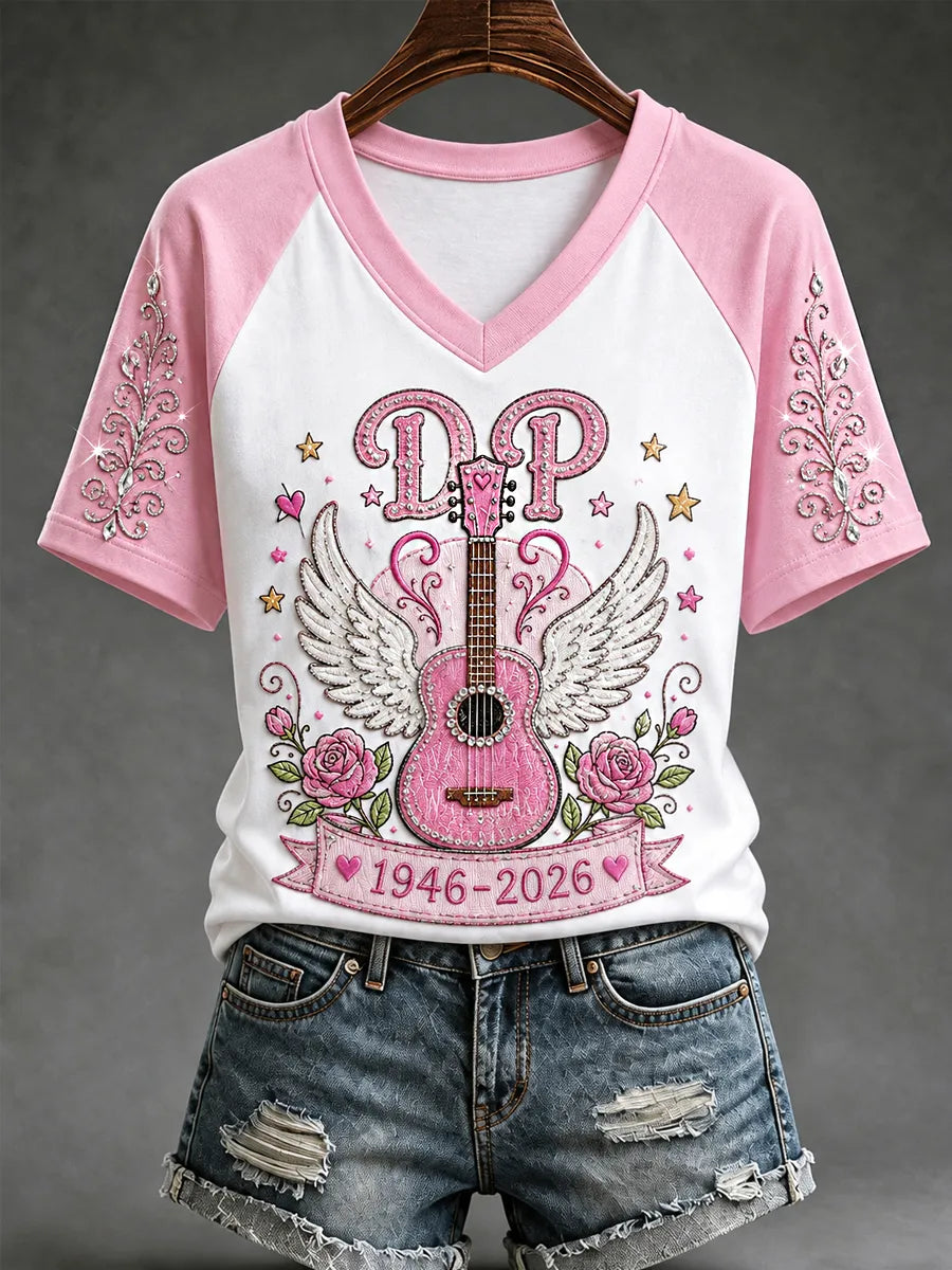 Women'S Commemorative Printed Casual T-Shirt