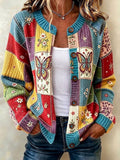 Women's Tennessee Quilting & Patchwork knit cardigan