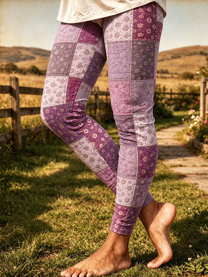 Women'S Legendary Singer Floral Print Leggings