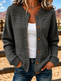 Women'S  Western Style Sweater Cardigan