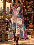 Women'S Floral Printed Casual Dress