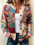 Women's Tennessee Quilting & Patchwork knit cardigan