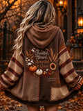 Women'S Jesus Print Hoodie