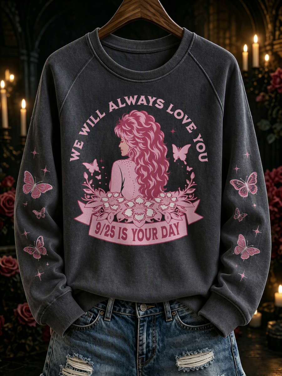 Women's Legendary female country singer Casual Sweatshirt