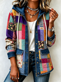 Women'S Casual Floral Print Jacket