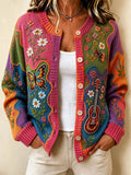 Women's Tennessee Quilting & Patchwork knit cardigan