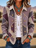 Women's Patchwork Art Shirt