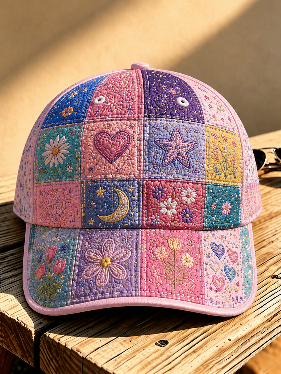 Retro Commemorative Printed Washed Hat