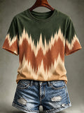 Women'S Autumn Gradient Printed Casual T-Shirt