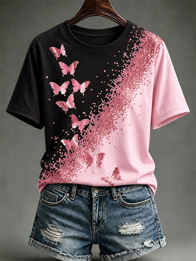 Women'S Gradient Ribbon T-Shirt