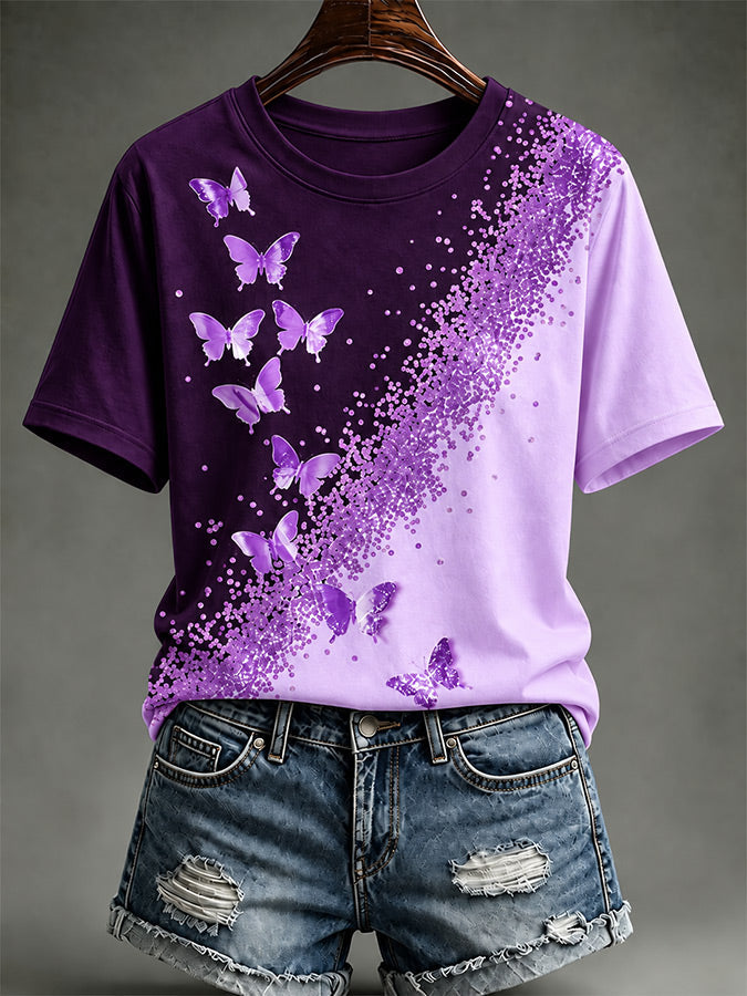 Women'S Gradient Ribbon T-Shirt