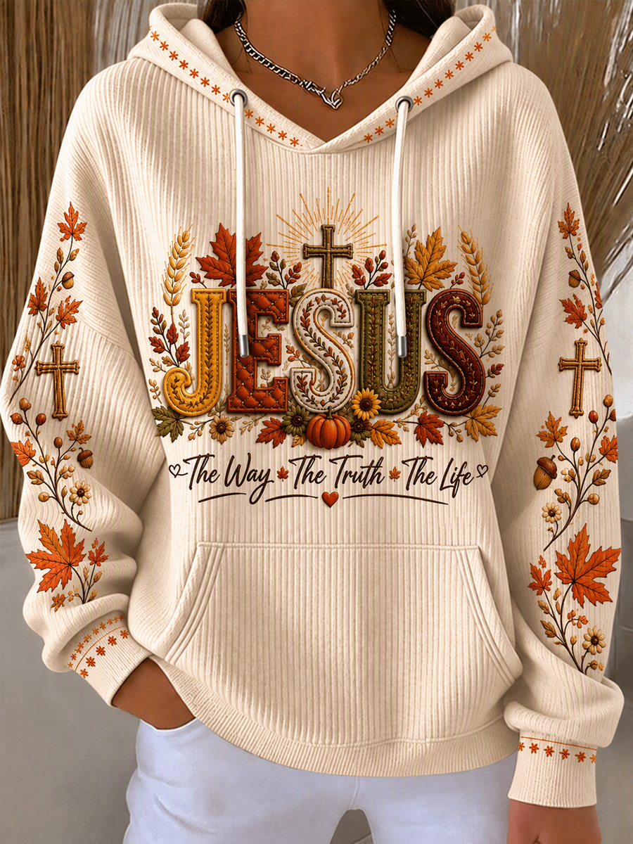 Women's Autumn Casual Pumpkin Hoodie