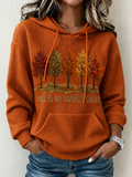 Women's Fall Print Sweatshirt