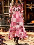Women'S Patchwork Art Dress