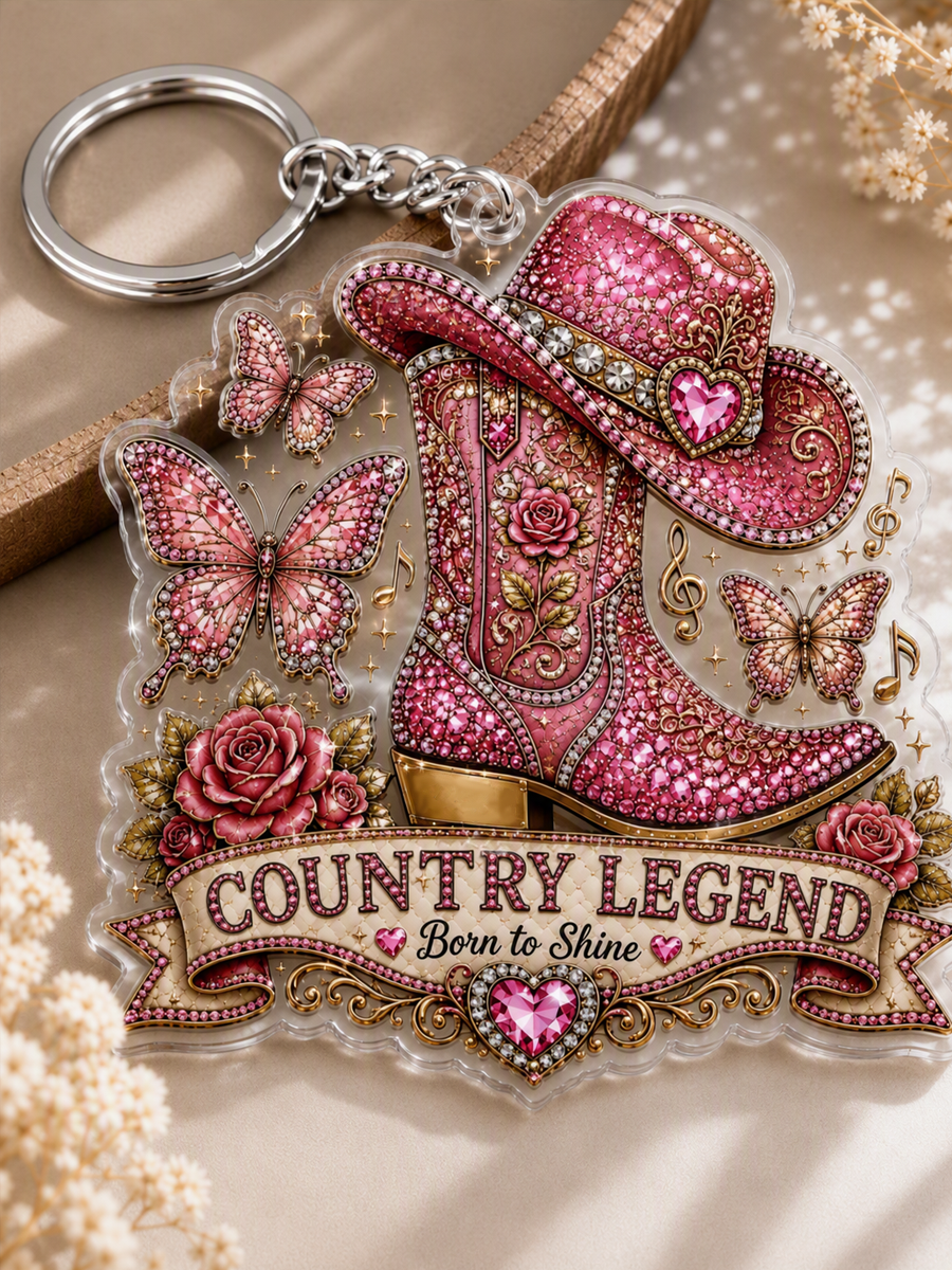 Country Music Commemorative Acrylic Pendant