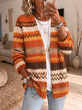 Women'S Fall Printed Casual Cardigan