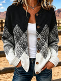 Women'S  Western Style Sweater Cardigan