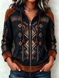 Women'S Ethnic Pattern Printed Casual Top