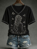Women'S Commemorative Printed T-Shirt