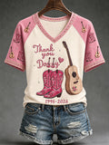 Women'S Commemorative Printed T-Shirt