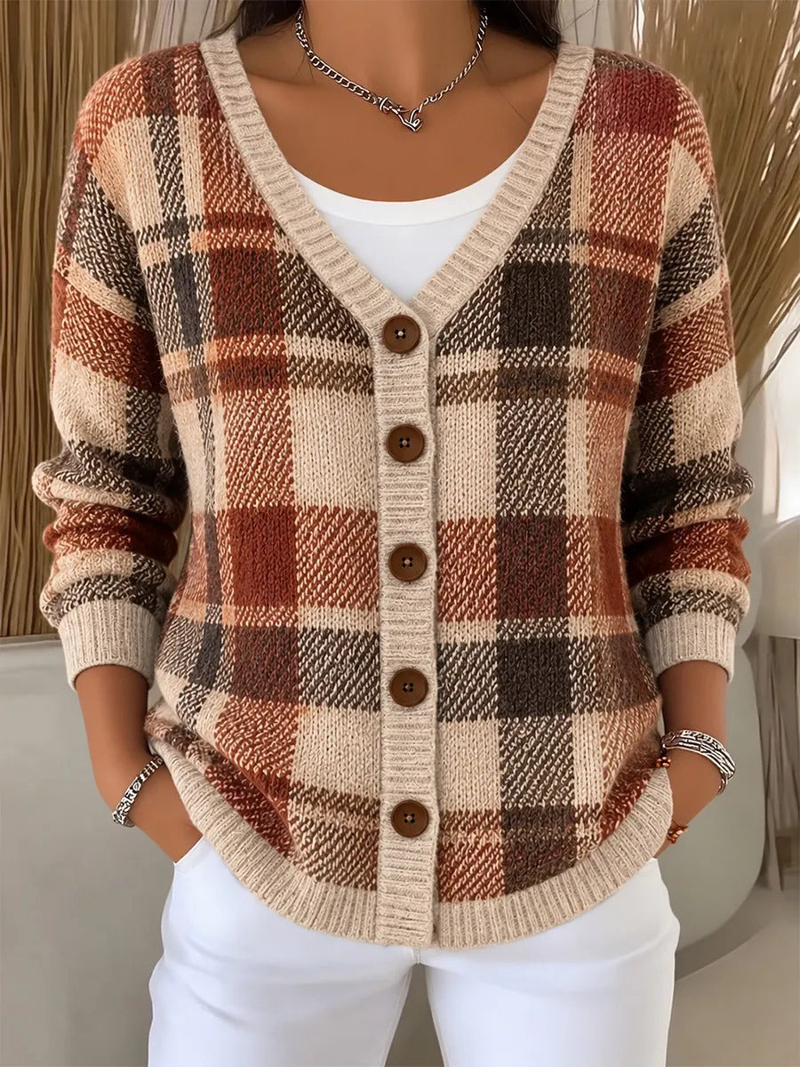 Women'S Cardigan Style Knitted Jacket