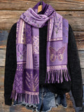 Ladies' Floral Patterned Autumn And Winter Scarf
