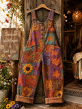 Women'S Casual Autumn Button Jumpsuit