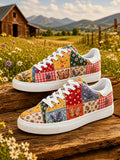 Unisex  Floral Butterfly Pattern Casual Sports Shoes