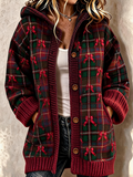 Women'S Christmas Printed Casual Cardigan