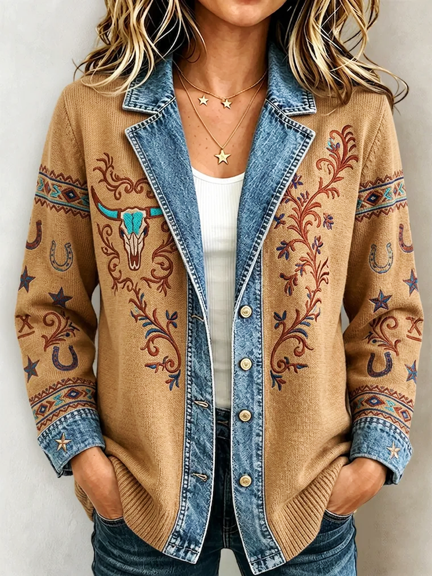Women Vintage Western Style Jacket